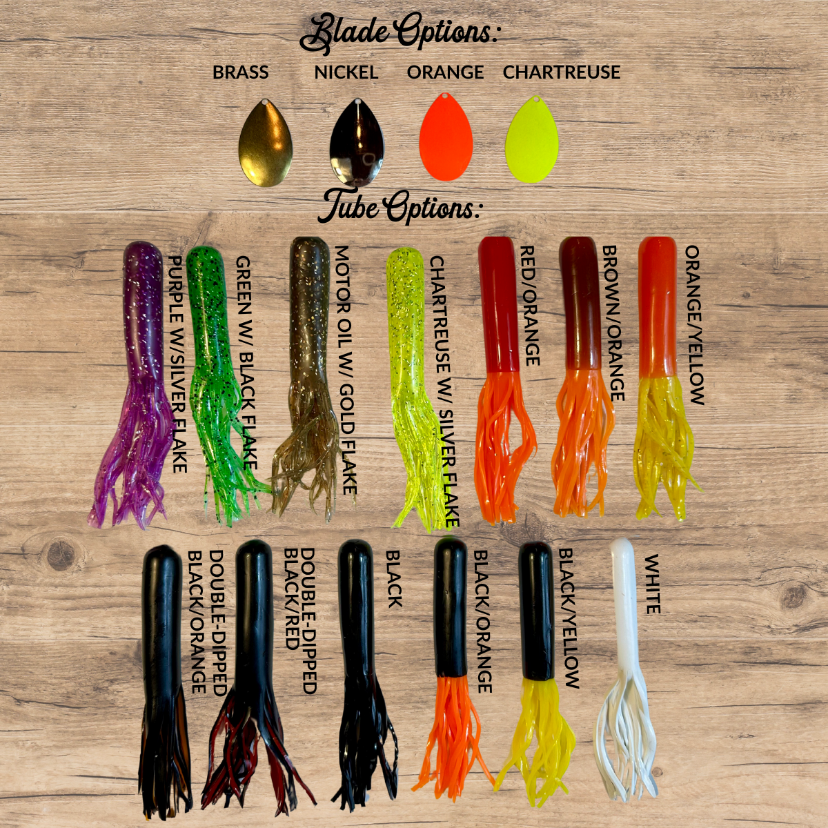 customize your own fishing lures Build-Your-Own Custom Wizard