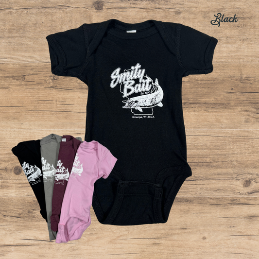 Infant One-Piece Bodysuit - Wisconsin Musky
