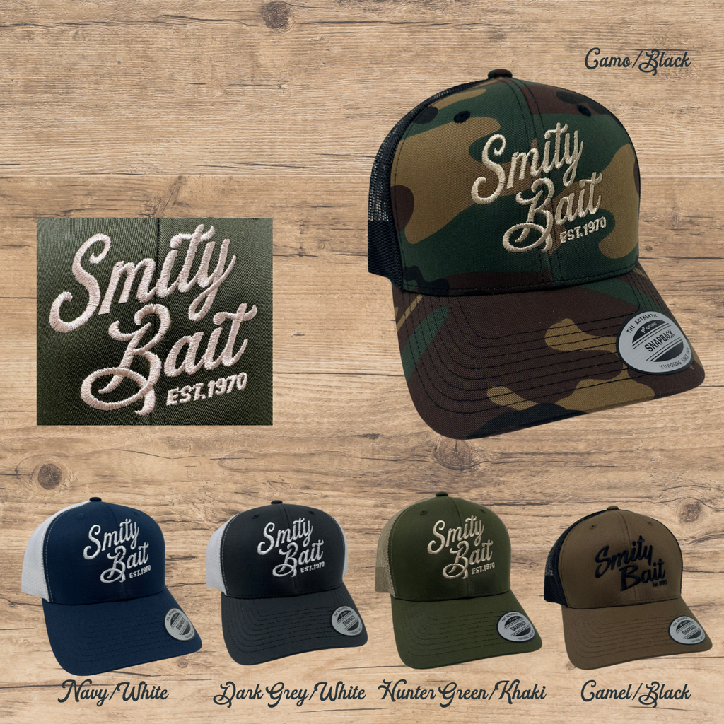 Embroidered Snapback Ball Cap