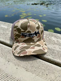 Musky PVC Patch Duck Camo Snapback Ball Cap