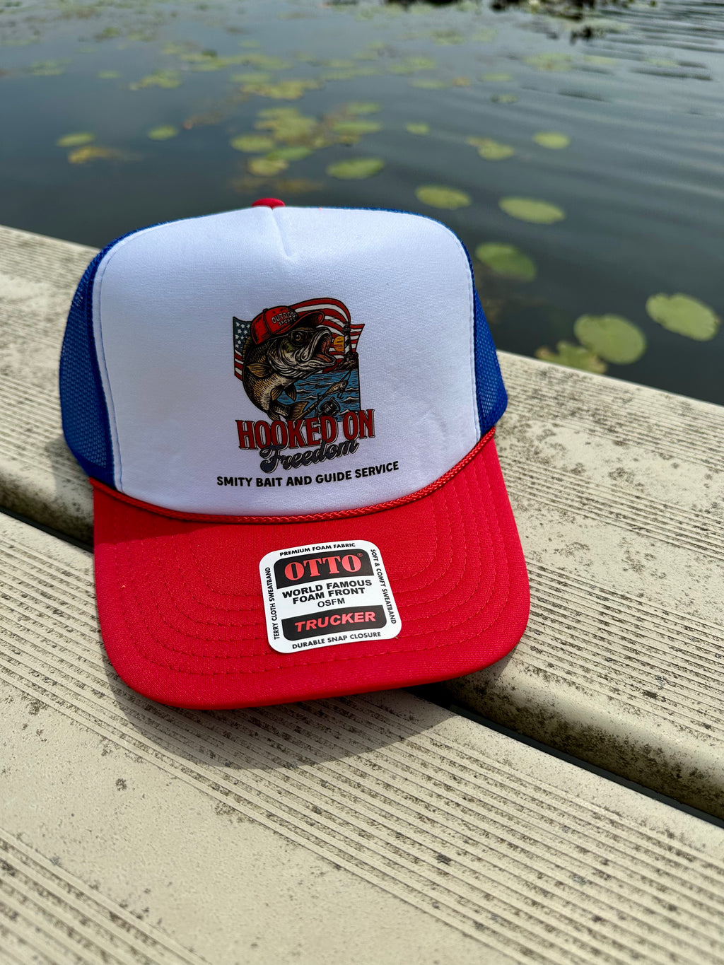 Hooked On Freedom Otto Snapback Ball Cap