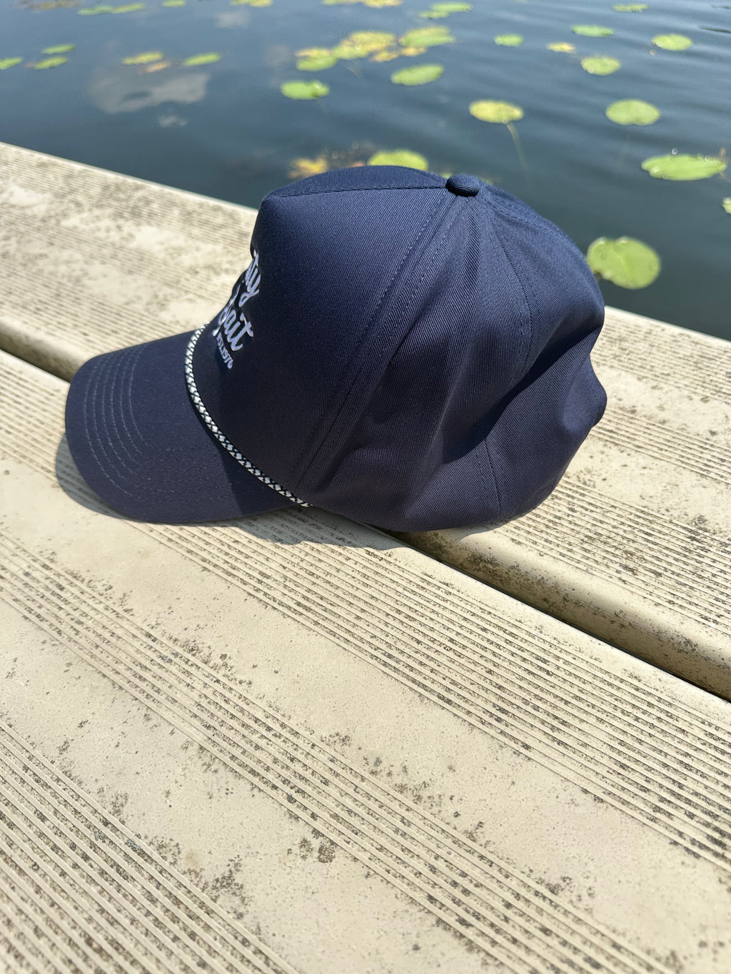 Smity Bait Embroidered Rope Snapback Ball Cap