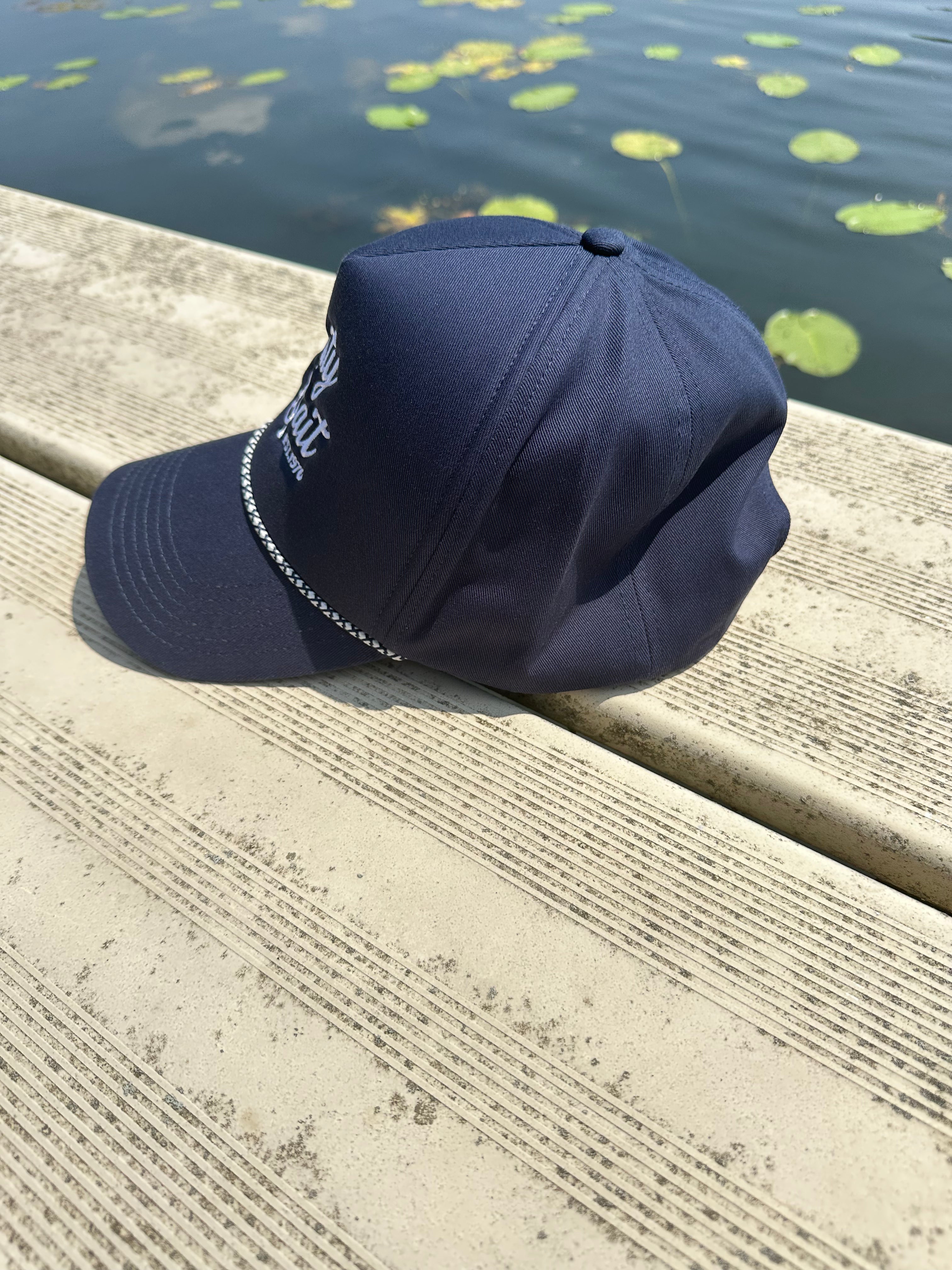 Smity Bait Embroidered Rope Snapback Ball Cap