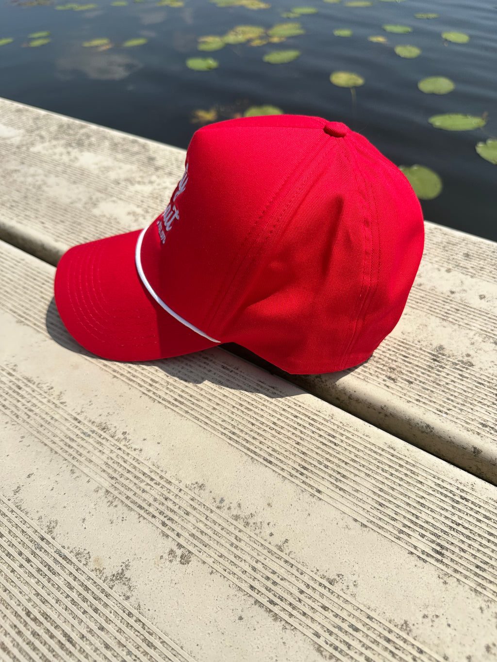 Smity Bait Embroidered Rope Snapback Ball Cap