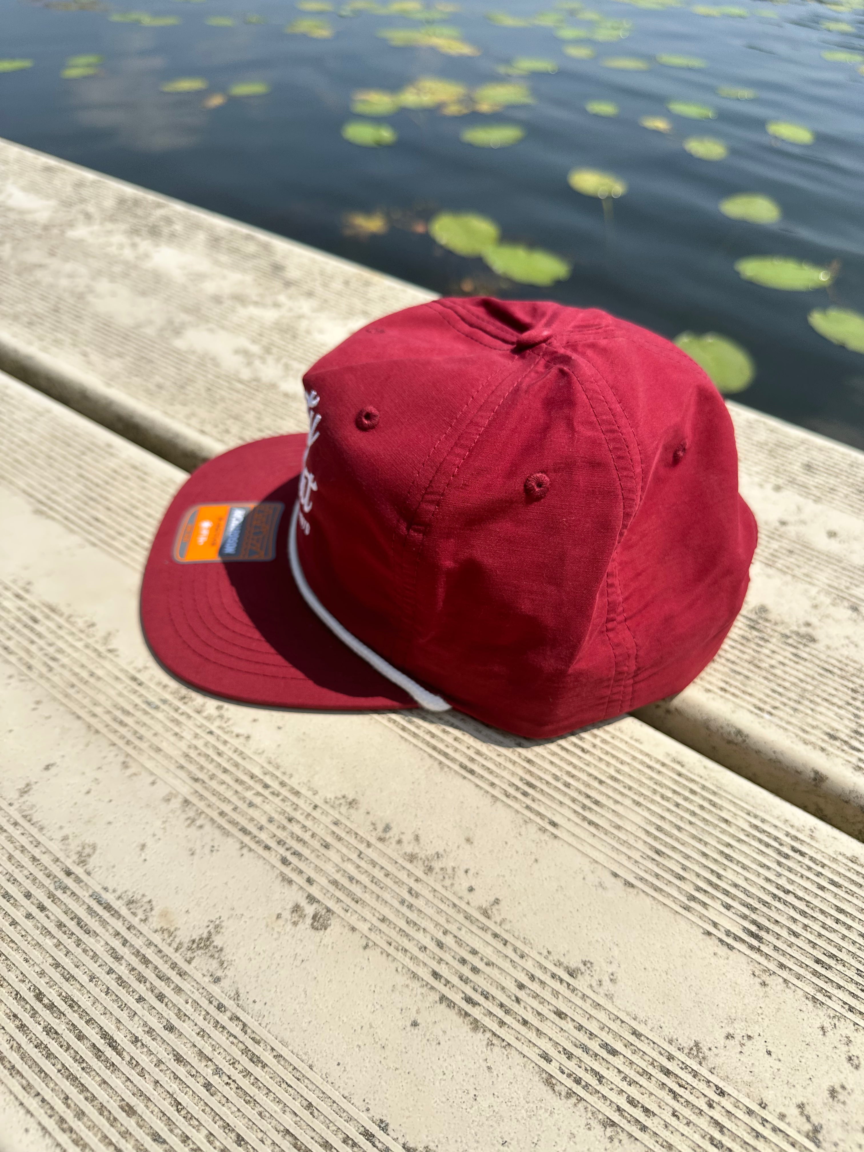 Smity Bait Embroidered Rope UV 50+ Snapback Cap