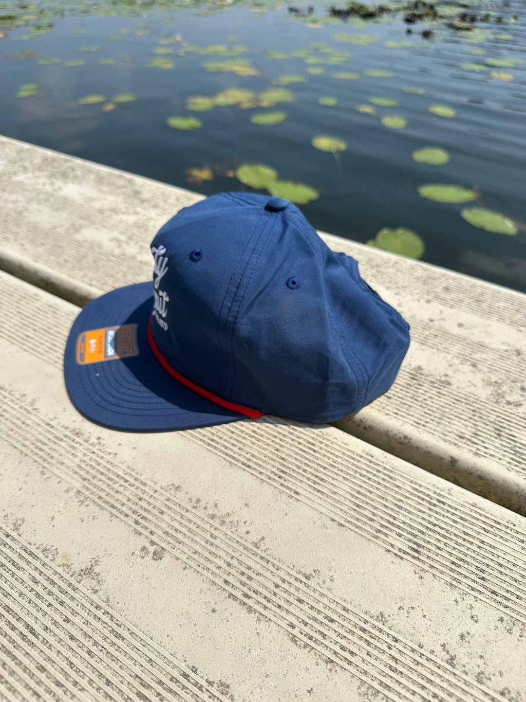 Smity Bait Embroidered Rope UV 50+ Snapback Cap