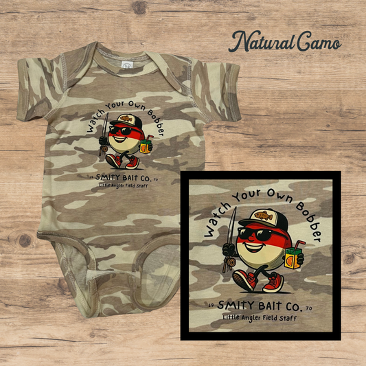 Infant One-Piece Bodysuit - Watch Your Own Bobber